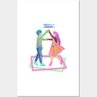 Dancing Couple Posters and Art